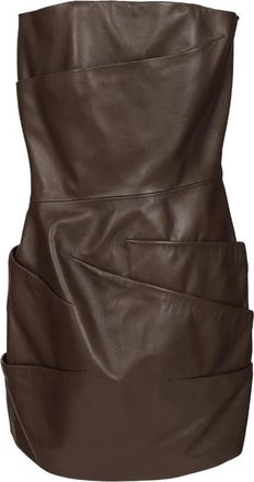 The Attico Mujer, Vestidos, Marr&oacute;n, Talla: S