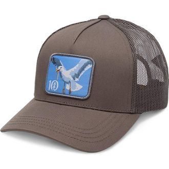 tentree Lake Logo Altitude Hat in Timber/seagull at Nordstrom
