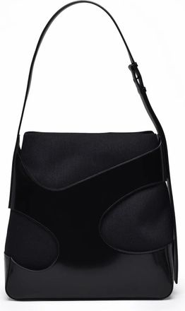 Ferragamo Shoulder Bag Nylon/Cotton - Black