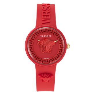 Versace Medusa Pop Unisexs Red Watch VE6G00723 Silicone - One Size