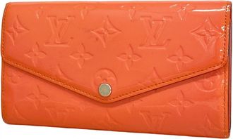 Louis Vuitton Rose Litchi Long Wallet (Bi-Fold) (Pre-Owned)