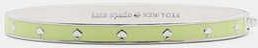 Kate Spade New York Spot The Spade Enamel Hinged Bangle