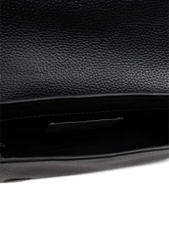 Vivienne Westwood Womens Orb-Plaque Crossbody Clutch Bag Black > Shoulder