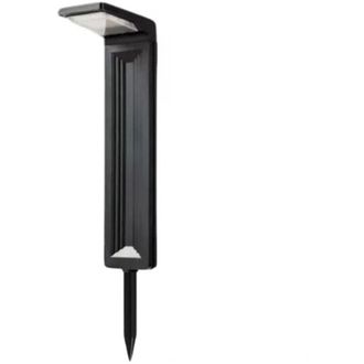 Trade Shop Trade Shop - Luz De Bolardo Led Con Panel Solar Picket Picket Cct Ip65 200lm Yh0802-3c