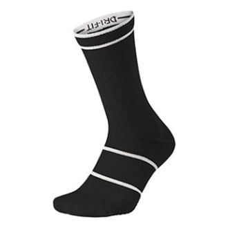 Nike Court Essential Crew Tennis Socks Black White SX6913-011