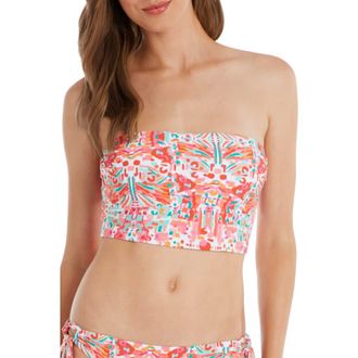 Helen Jon Midi Bandeau in Jungle De Rio at Nordstrom, Size X-Small