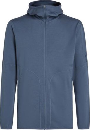 Icebreaker Merino 560 Realfleece Elemental II L/S Zip Hoodie Merinojacke f&uuml;r Herren | blau