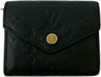 Louis Vuitton Pre-owned Wallets, female, Black, Size: ONE SIZE Pre-owned Vintage Canvas Wallet