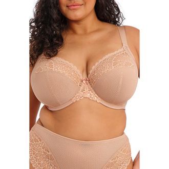 Elomi Tiernie Underwire Plunge Bra in Sahara at Nordstrom, Size 32Hh