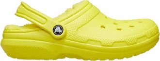 Crocs Mens Classic Lined Clogs In Yellow