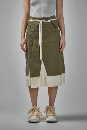 Miharayasuhiro Cargo Shorts Pasted Skirt