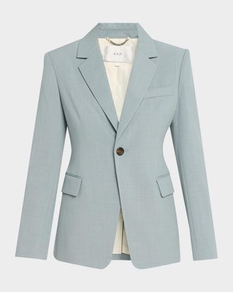 A.L.C. Elza Single-Breasted Jacket