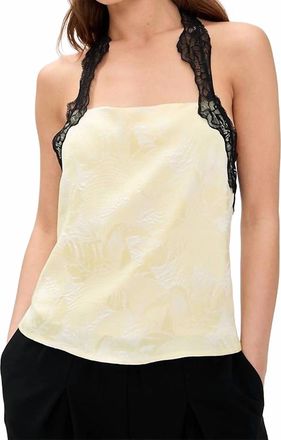 Rachel Comey Gough Top In Lemon