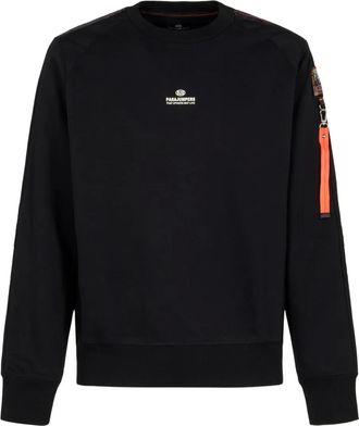 Parajumpers Felpa con applicazione - Nero