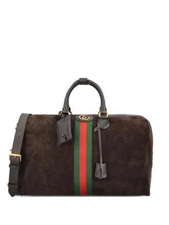 Gucci medium Savoy travel bag - Brown