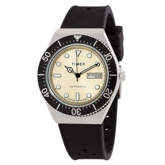 Timex M79 Automatic Champagne Dial Mens Watch TW2W47600