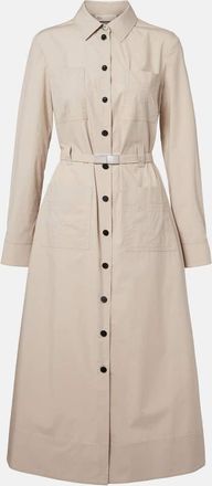 Tory Burch Cotton-blend midi dress