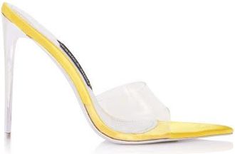 Jessica Rich Racy Mule Sandal in Yellow at Nordstrom, Size 42