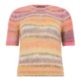 Diesel Round-neck Knitwear, female, Multicolor, Size: XS M-Icaela Sweater