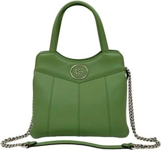 Gucci Pre-owned Handbags, female, Green, Size: ONE SIZE Pre-owned Vintage Handbag