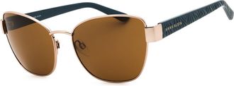 Anne Klein AK7101 770 Womens Sunglasses Gold Size 58