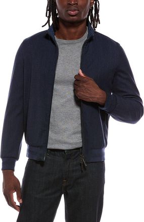 Canali Reversible Wool-Blend Bomber Jacket