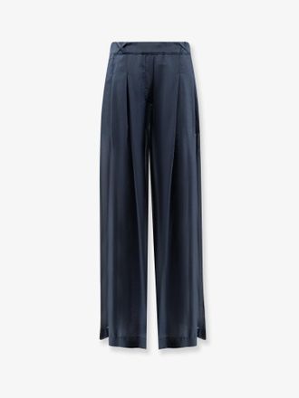 Semicouture Pantaloni in cotone e seta - SEMICOUTURE - gender_Woman