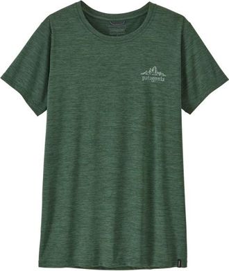 Patagonia Cap Cool Daily Shirt Cloud Crag Funktionsshirt f&uuml;r Damen | gr&uuml;n/oliv