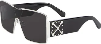 Off-white OERI14GASPEN7207 Shield Full Rim Sunglasses - Silver