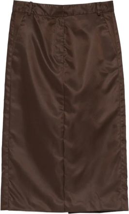 Tibi Gonna midi - Marrone