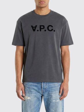 A.P.C. T-shirt in cotone con logo A. p.c