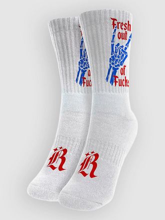 Loose Riders Global Alliance Out Of Fucks Socken white