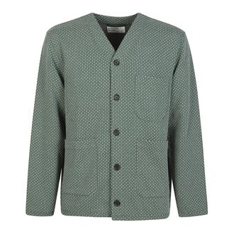 Universal Works Light Jackets, male, Green, Size: XL Casual Shirts