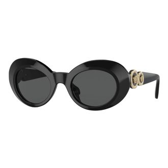 Versace Sunglasses, unisex, Black, 45 MM, Junior Sunglasses Black/Dark Grey