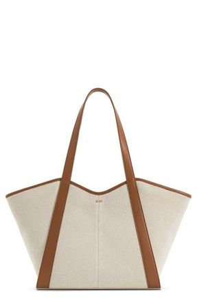 JW PEI Large Kiana Canvas Tote in Brown Canvas at Nordstrom
