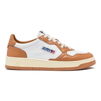 Autry Retro Sportieve Sneaker - Heren - Sneakers - Bruin - 39 EU - Leer - Schoenen