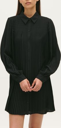 Claudie Pierlot Robe courte pliss&eacute;e