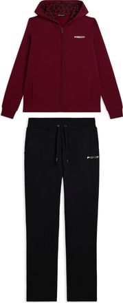 Freddy Tuta con interno cappuccio animalier e spacchi laterali