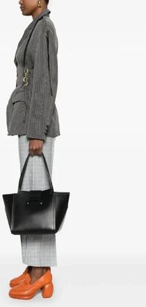 Marni Shopper & Totes - Structured Black Calf Leather Handbag - Gr. unisize - in Schwarz - für Damen