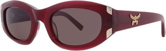 MCM MW0006 Cat-Eye Acetate Sunglasses - Red