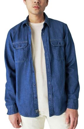 Lucky Brand Western Button-Up Shirt in Inwood at Nordstrom, Size Small