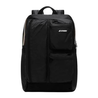 K-Way K-Way, Backpacks, unisex, Black, Size: ONE SIZE Compact Nylon Backpack for City Travel