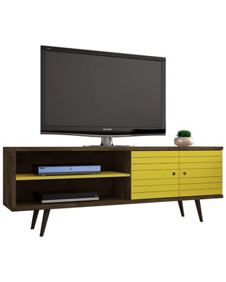 Manhattan Comfort Liberty 62.99In Mid-Century Modern Tv Stand