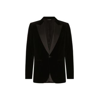 Dolce & Gabbana Tuxedo Velvet Jacket