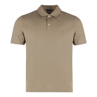 Paul & Shark Paul & Shark, Polo Shirts, male, Beige, Size: 3XL Classic Cotton Polo Shirt
