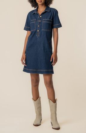 Kut from the Kloth Tatiana Denim Dress in Plan at Nordstrom, Size X-Small