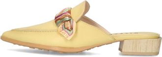 Hispanitas Schoenen, Dames, Geel, 38 EU, Leer, Instappers Hv 264862