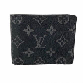 Louis Vuitton Black Bill Wallet (Bi-Fold) (Pre-Owned)