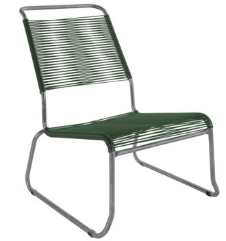 Schubiger M&ouml;bel Spaghetti-Kufen-Lounger-Hochlehner S&auml;ntis