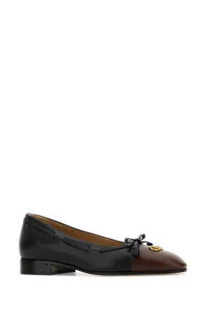 Valentino Garavani 6y0s0l03vmh Bxv Nerolightcoffee Ballerine Flat Shoes